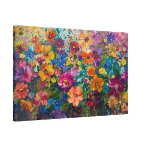 Abstract Floral Canvas Print Wall Painting Modern Artwork Canvas Wall Art for Living Room Home Office Décor