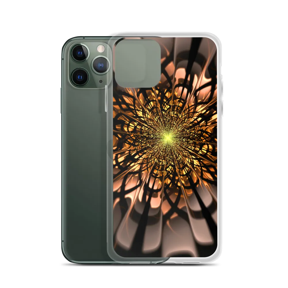 Abstract Flower 02 iPhone Case