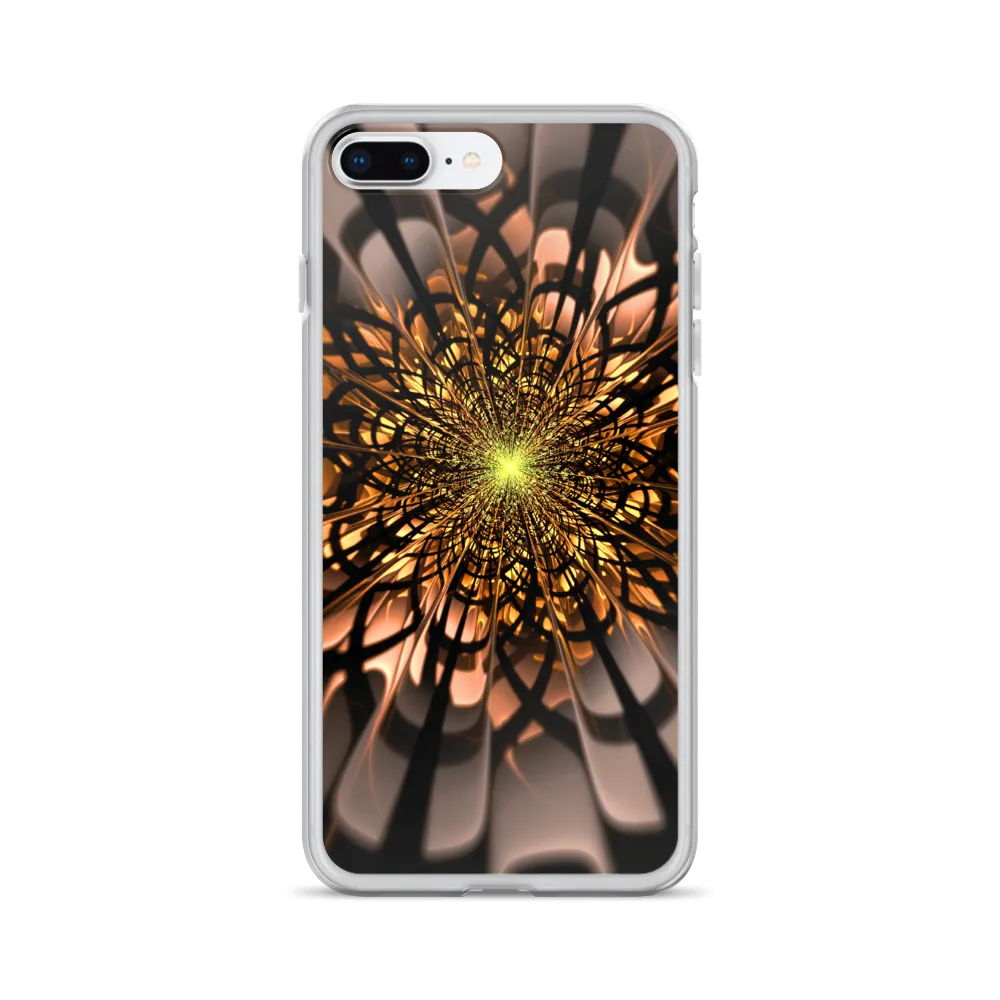 Abstract Flower 02 iPhone Case