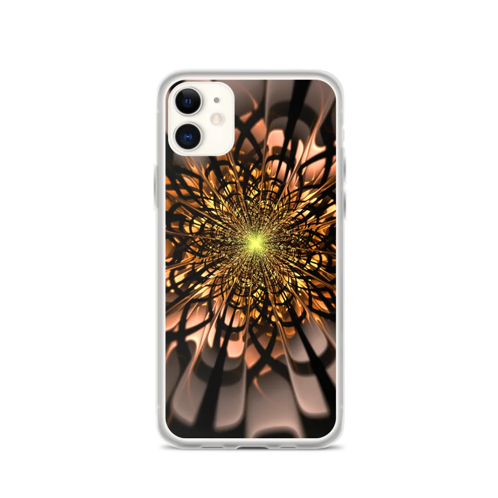 Abstract Flower 02 iPhone Case