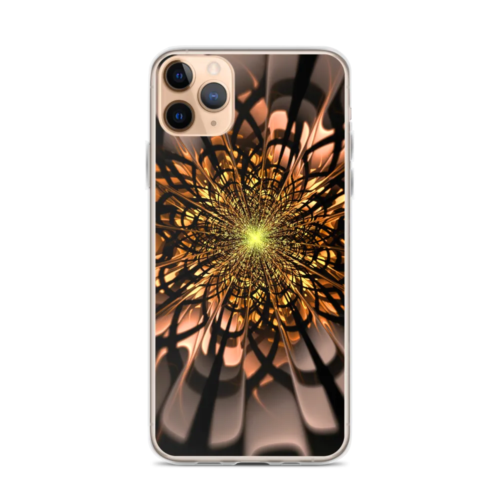 Abstract Flower 02 iPhone Case