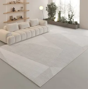 Abstract Geometric Modern Rugs, Contemporary Modern Rugs for Bedroom, Unique Modern Rugs for Living Room, Dining Room Floor Carpets