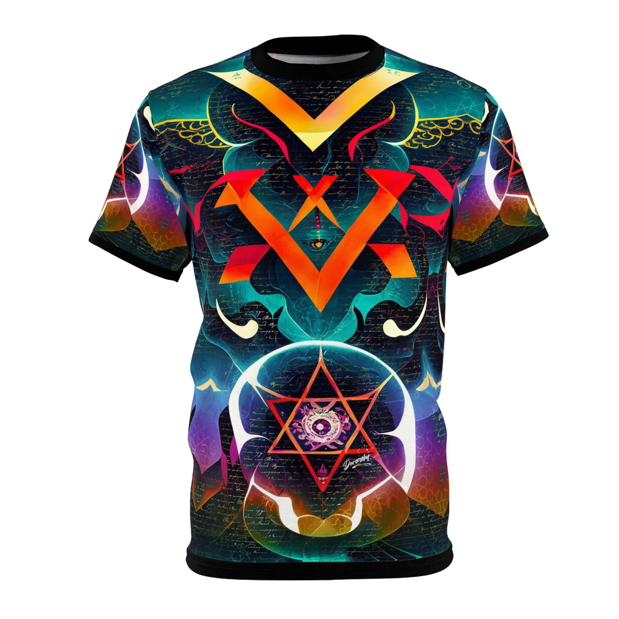 Abstract Unisex T-Shirt All over Print Tee Star of David Unisex T-Shirt | D20197