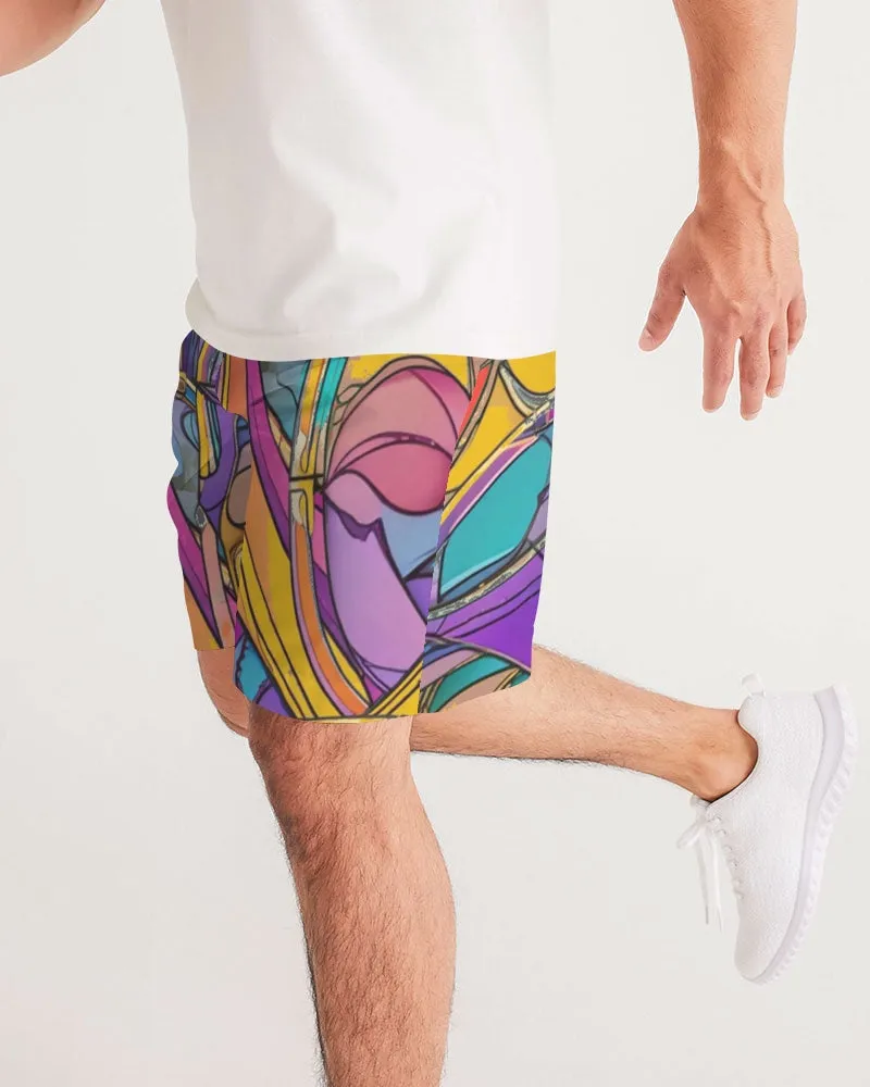 Abstract Urbania Men's Jogger Shorts