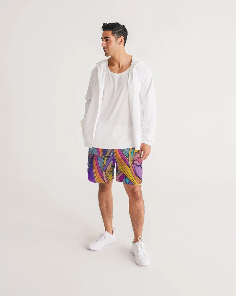 Abstract Urbania Men's Jogger Shorts