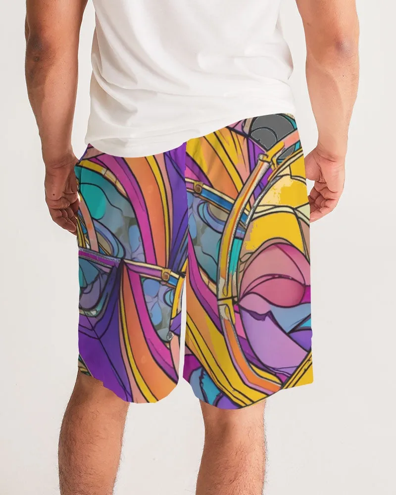 Abstract Urbania Men's Jogger Shorts