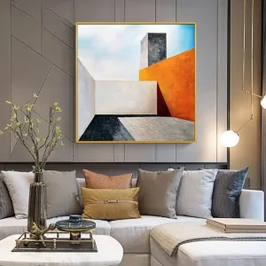 Abstract Wall Art for Living Room & Bedroom – Printed Canvas Wall Decor – Modern Artwork for Home