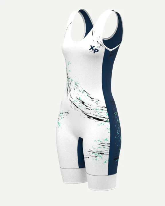 Abstract Wrestling Singlet Women