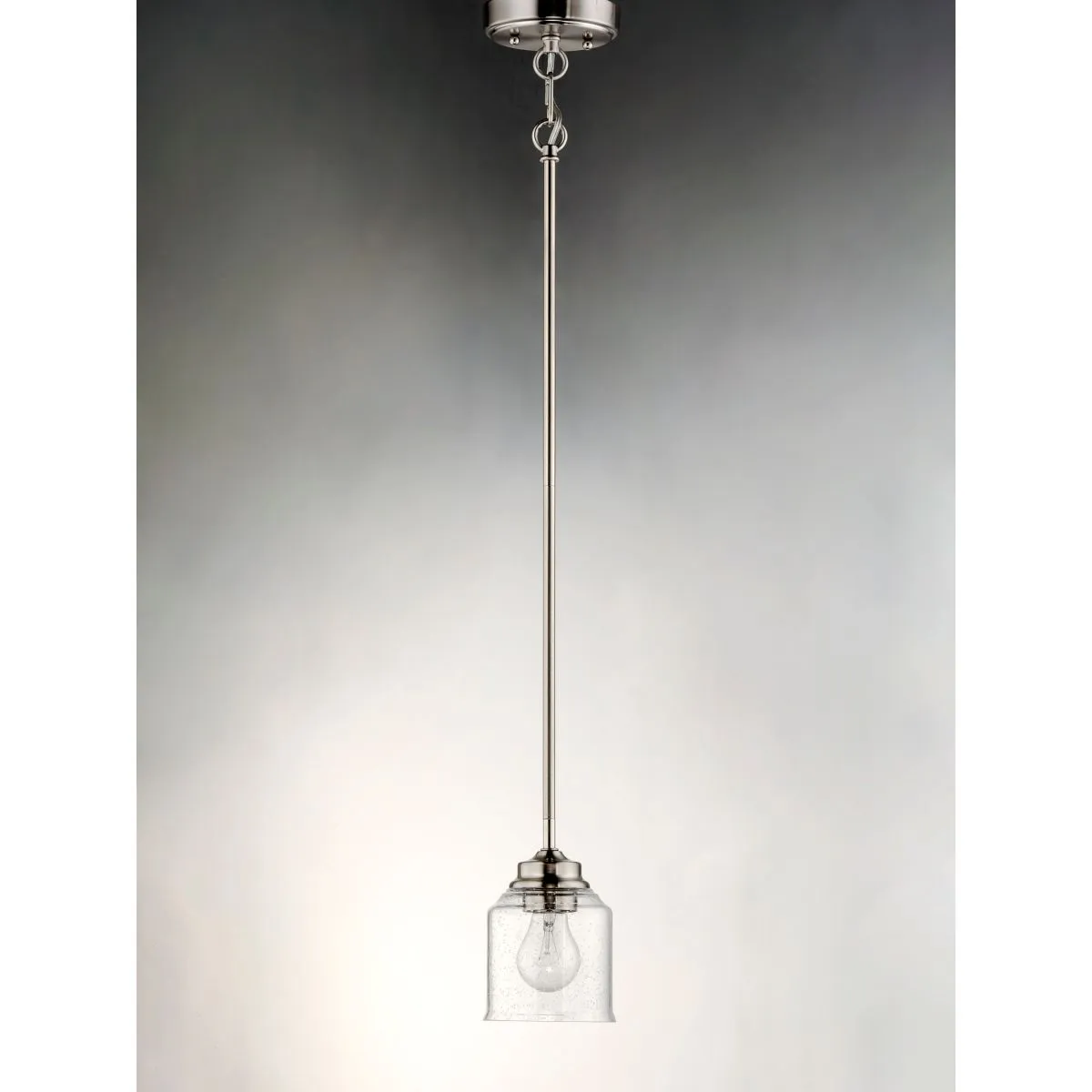 Acadia 6 in. Pendant Light Nickel Finish