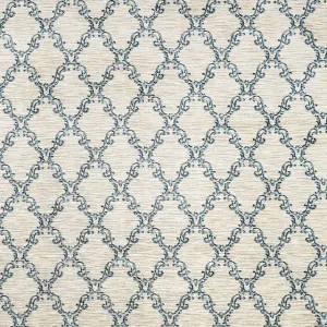 Acanthus Light Gray/Blue 5' X 8' Area Rug