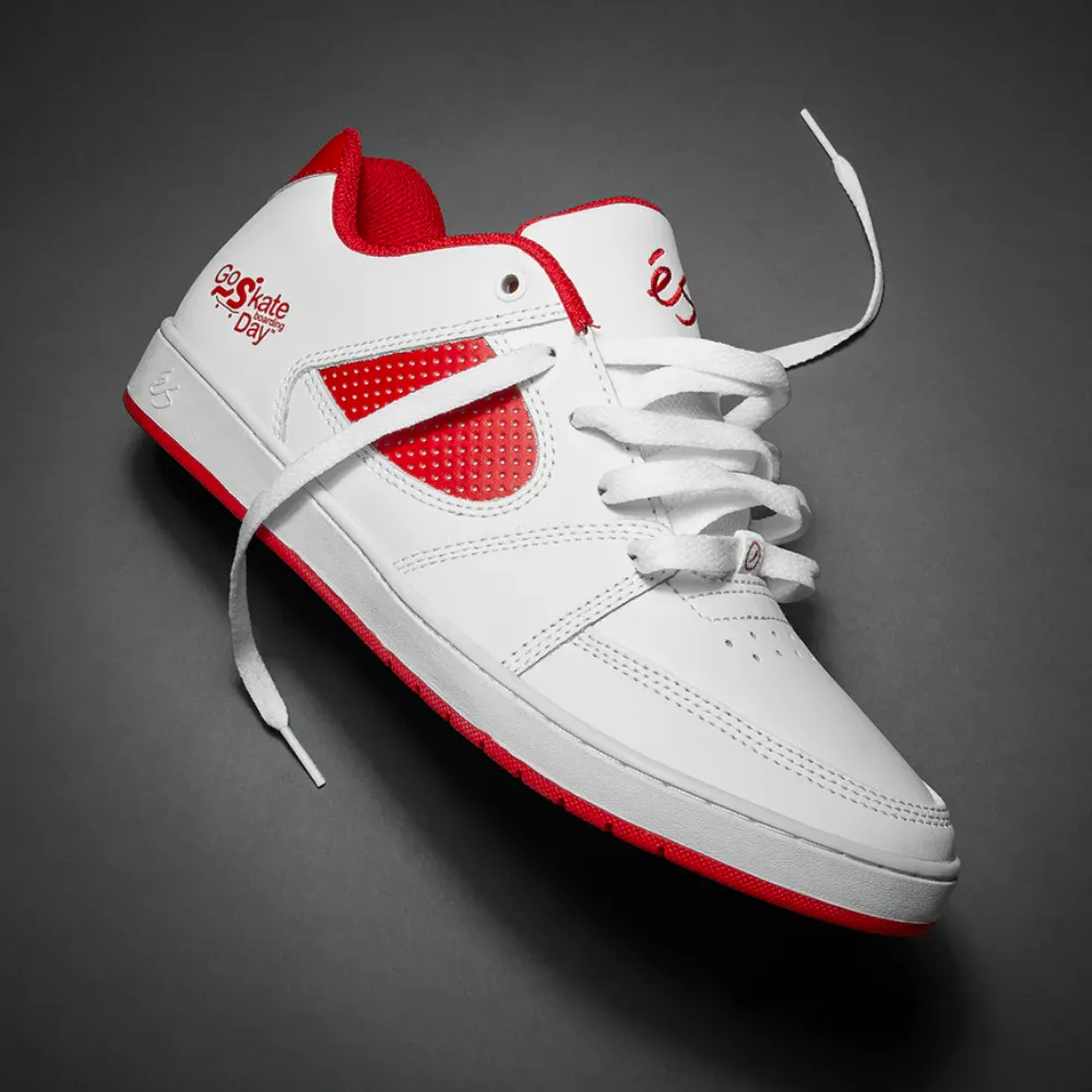 Accel Slim x Go Skateboarding Day White/Red