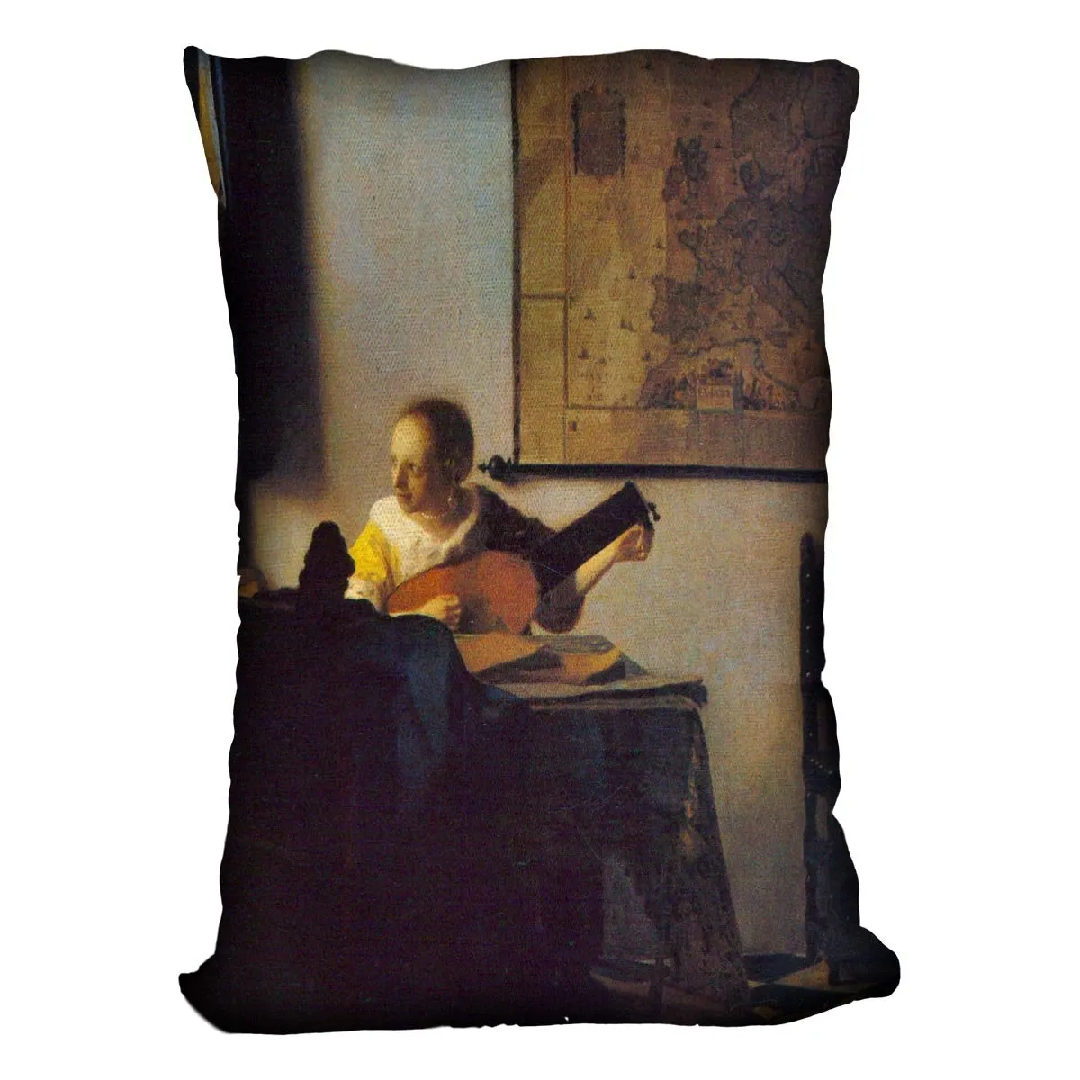 According to the player by Vermeer Cushion