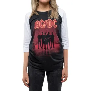 AC/DC Womens/Ladies PWR-UP UK Cotton Raglan T-Shirt