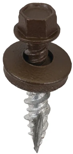 Acorn International SW-MW1BS250 Screw, #9 Thread, High-Low, Twin Lead Thread, Hex Drive, Self-Tapping, Type 17 Point, 250/BAG :BAG: QUANTITY: 1