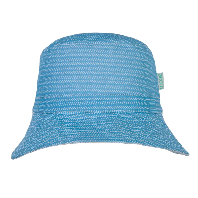 Acorn Reversible Bucket Hat - Azure