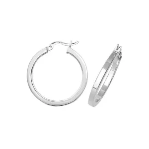 Acotis Silver Hoop Earrings G5856