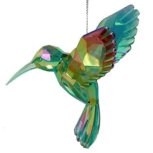 ACRYLIC HUMMINGBIRD ORNAMENT