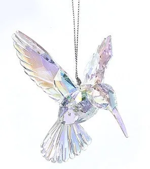 ACRYLIC HUMMINGBIRD ORNAMENT