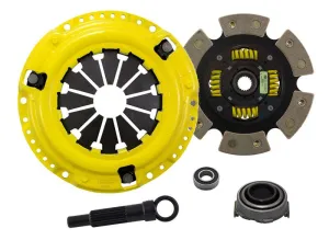 ACT Sport/Race Sprung 6 Pad Kit - 92-05 Honda Civic D15 D16 D17, 93-97 Del Sol D15 D16 - HC5-SPG6