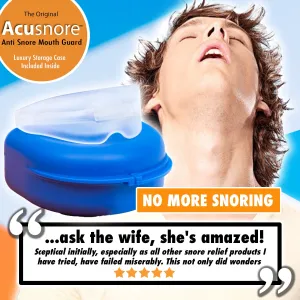 Acusnore Anti Snore Mouth Guard & Sports Gum Shield