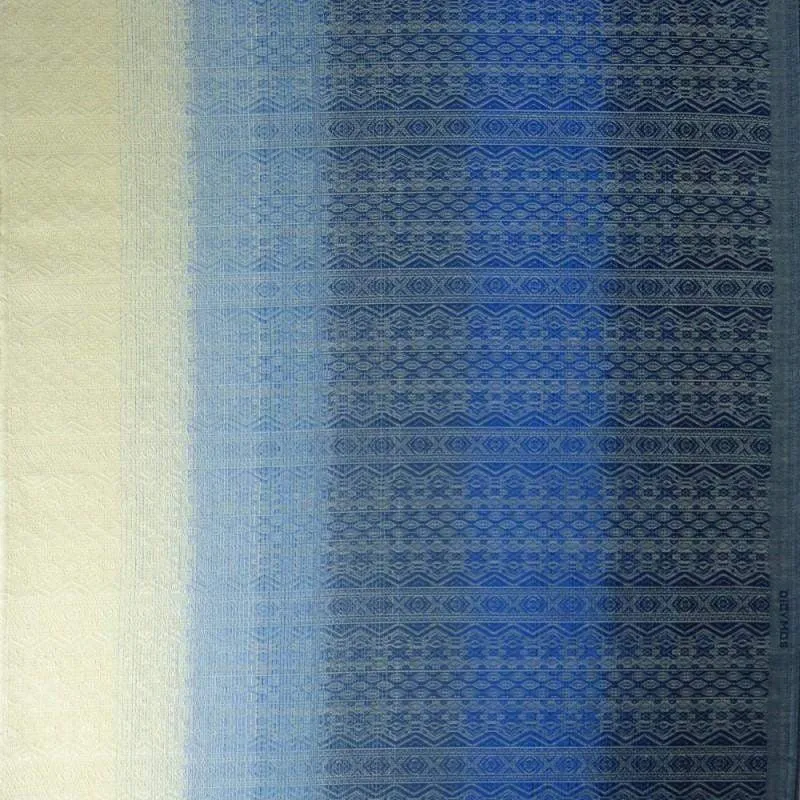 Ada Azzurite wool Woven Wrap by Didymos