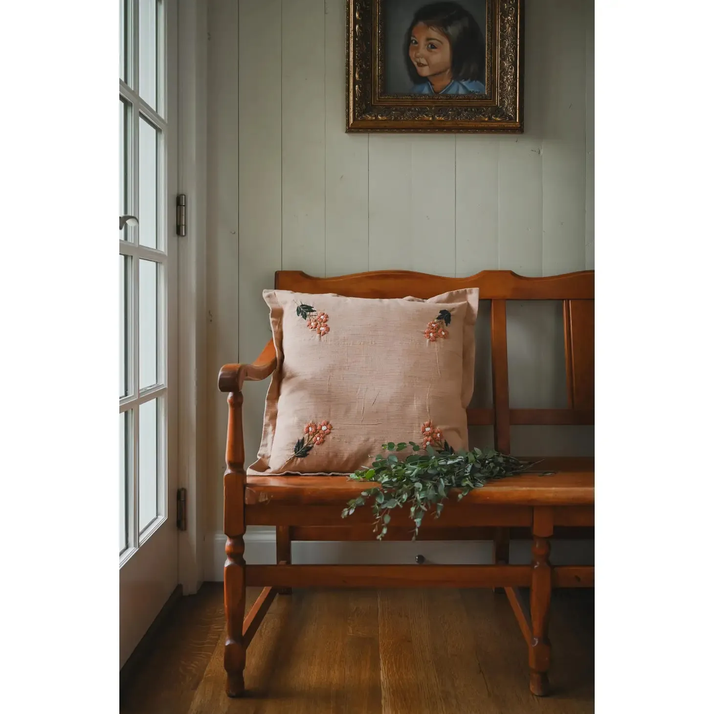 Ada Clare Pillow Cover (Rose)