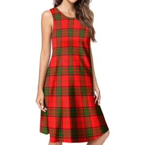 Adair Tartan Womens Casual Dresses