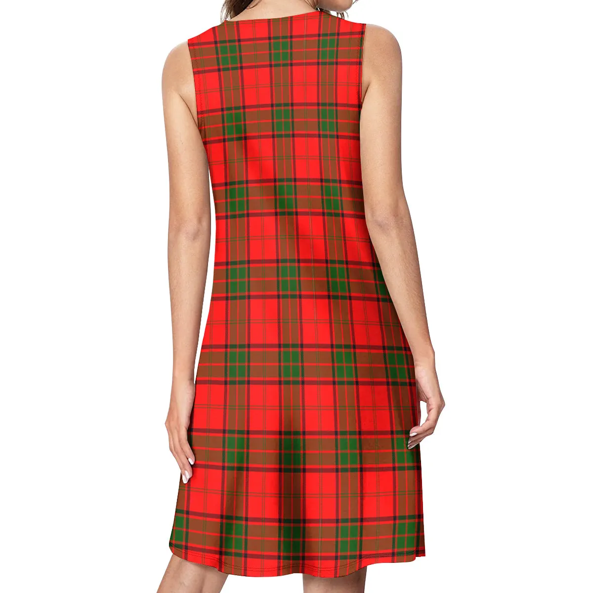 Adair Tartan Womens Casual Dresses