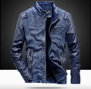 Adam Denim Leather Jacket (2 Colors)