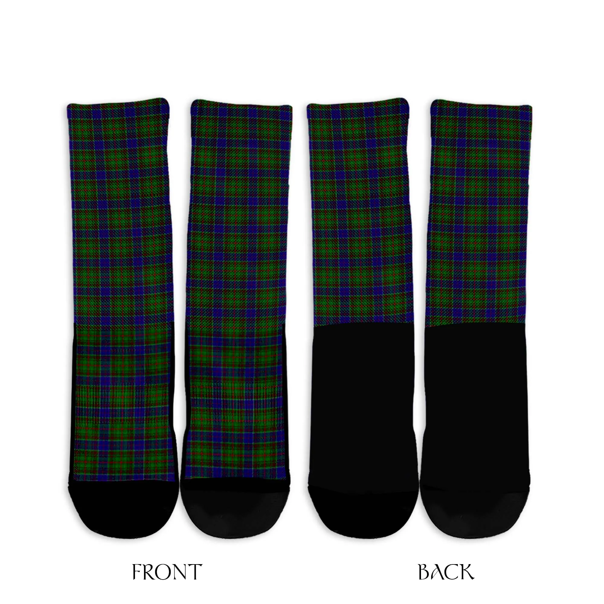 Adam Tartan Crew Socks