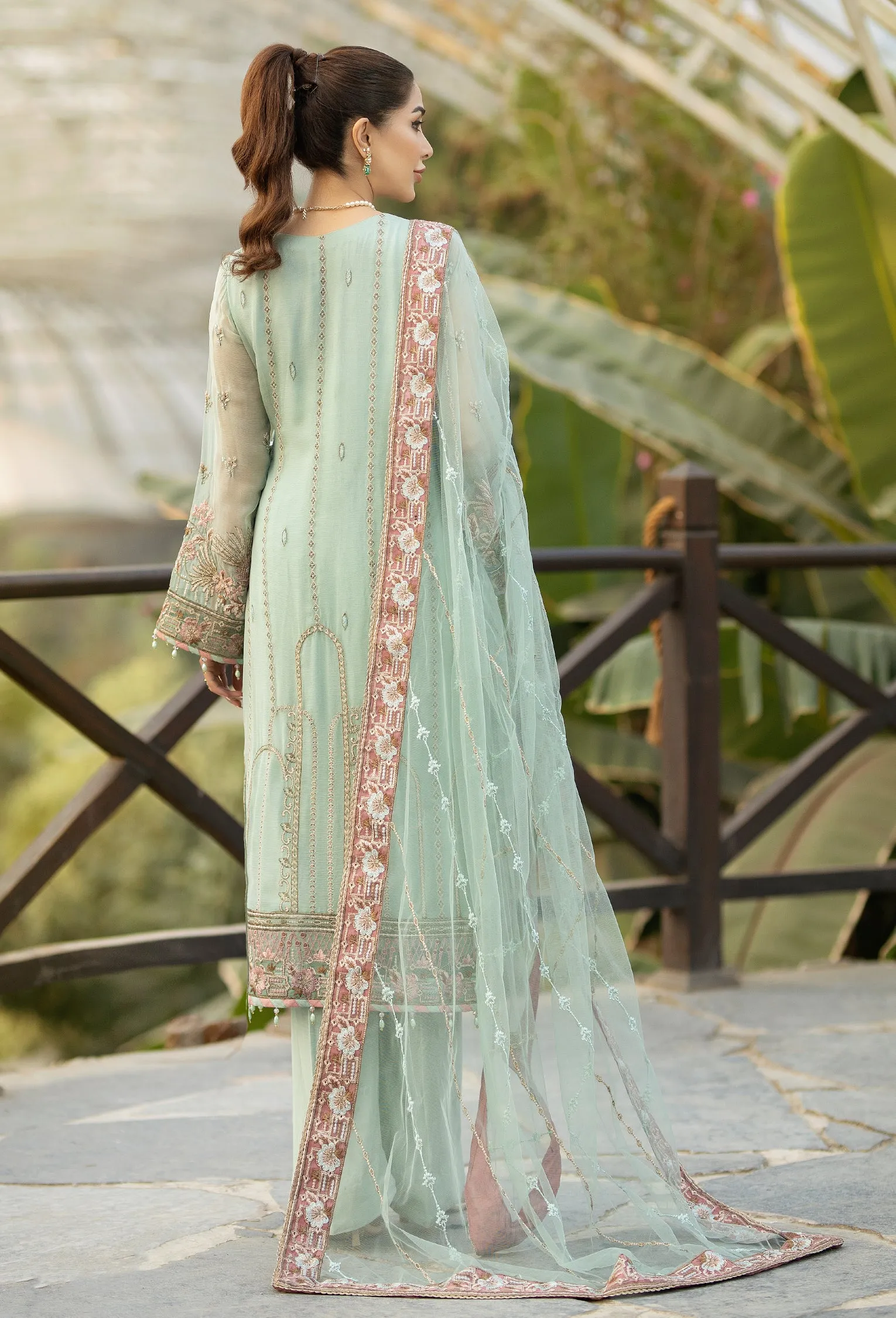 Adan's Libas Wisteria Embroidered Chiffon Collection – Chalice