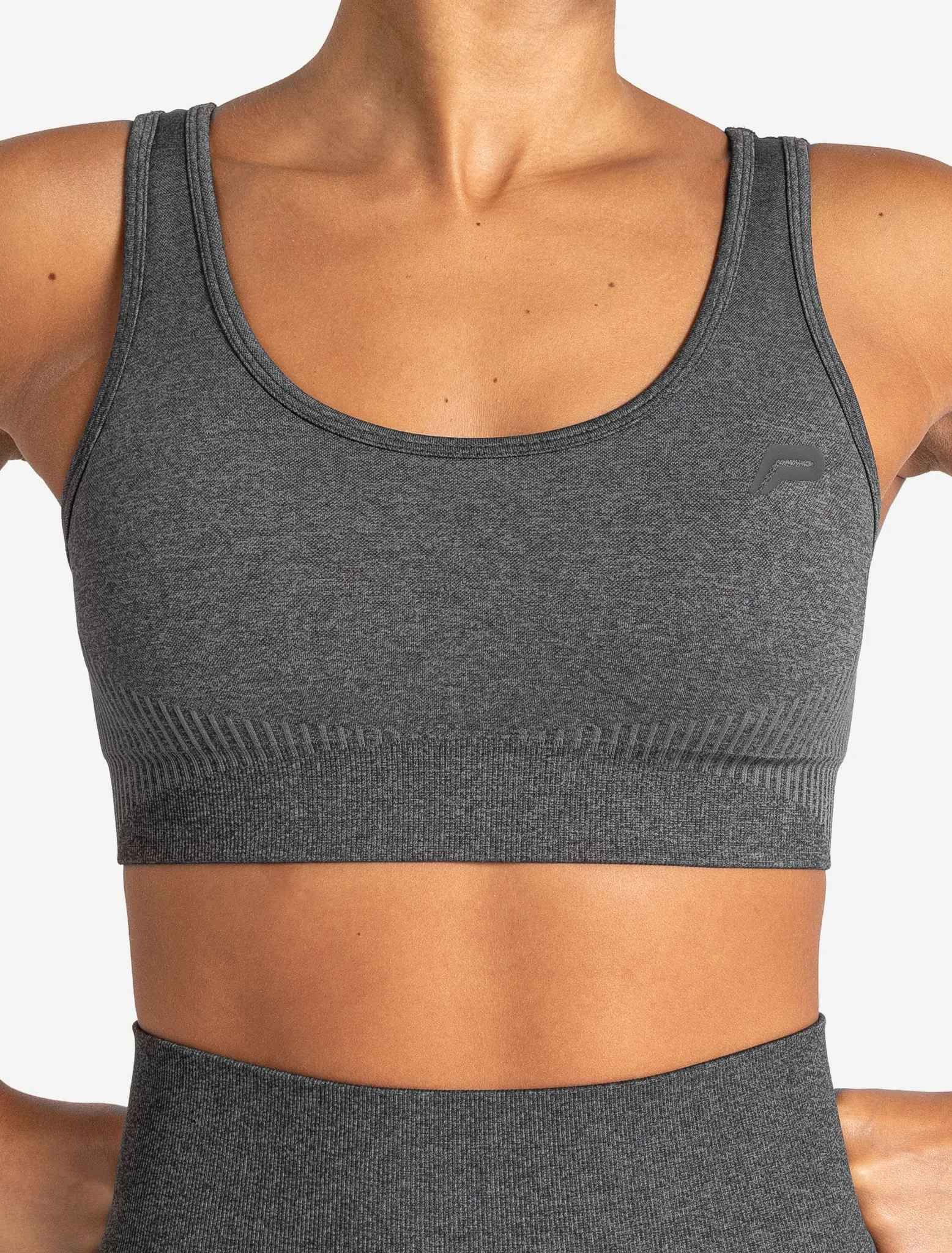 ADAPT 2.0 Seamless Sports Bra - Charcoal