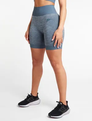 ADAPT Seamless Shorts - Slate Blue