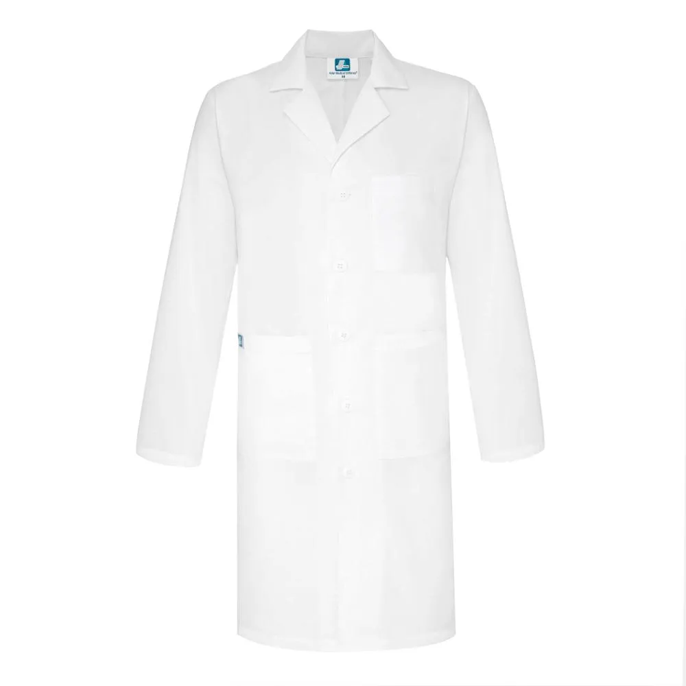 Adar Universal 39" Unisex Midriff Lab Coat