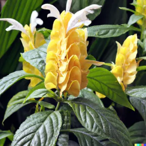 Add a Pop of Sunshine to Your Garden with the Yellow Shrimp Plant (Beleperone guttata flava)