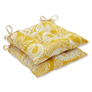 Addie Egg Yolk Tufted Seat Cushions