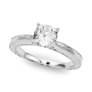 Addison Cushion Engagement Ring 1.0 Ct IGI Certified