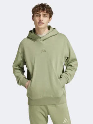 Adidas All Szn Men Sportswear Hoody Tent Green