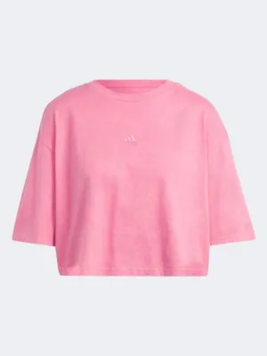 Adidas All Szn Women Sportswear T-Shirt Pink Fusion