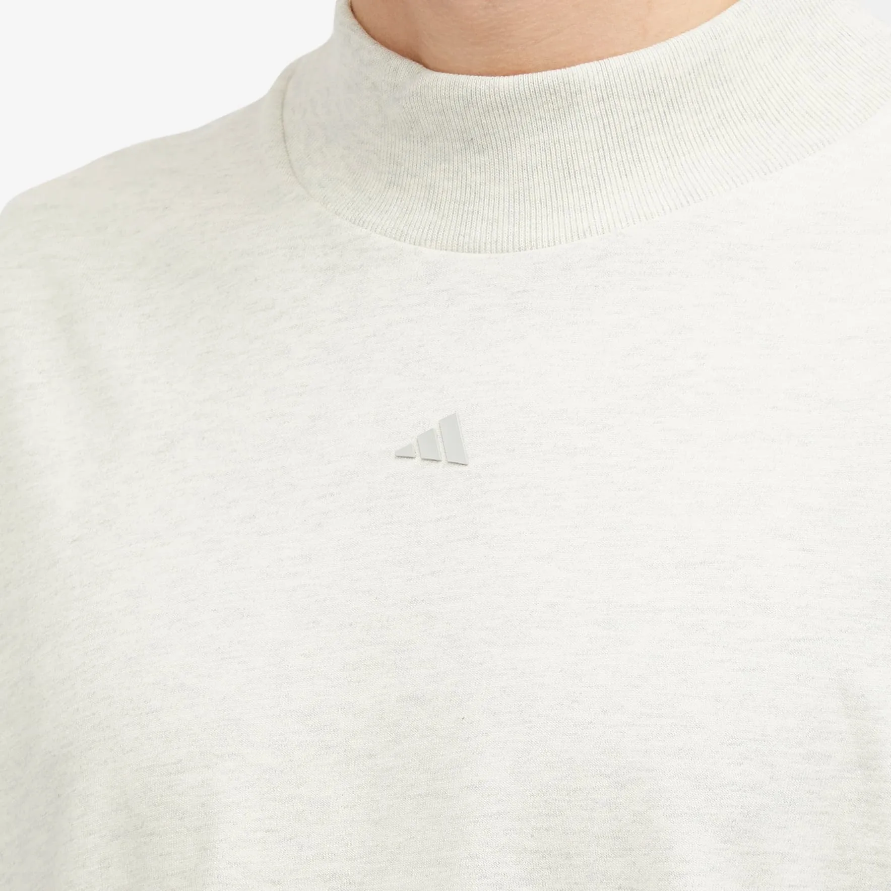 Adidas Basketball Long Sleeve, Creamy White