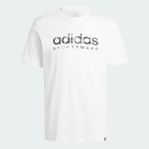 Adidas Camo Linear Graphic Mens Tee