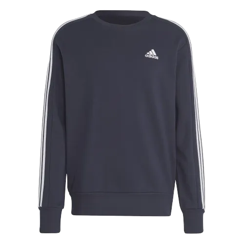 ADIDAS ESSENTIALS FRENCH TERRY 3-STRIPES SWEATSHIRT - MEN - LEGINK