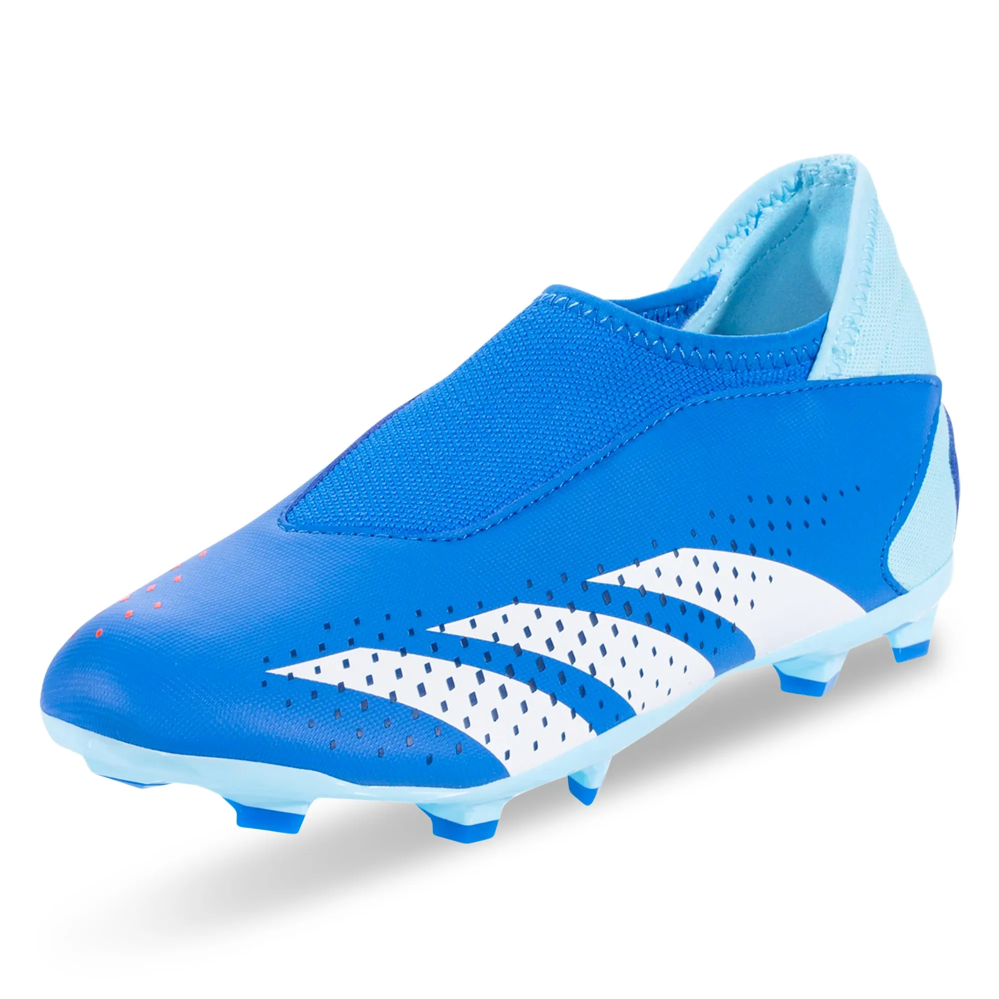 adidas Jr. Predator Accuracy.3 LL Firm Ground Soccer Cleats (Bright Royal/Cloud White)