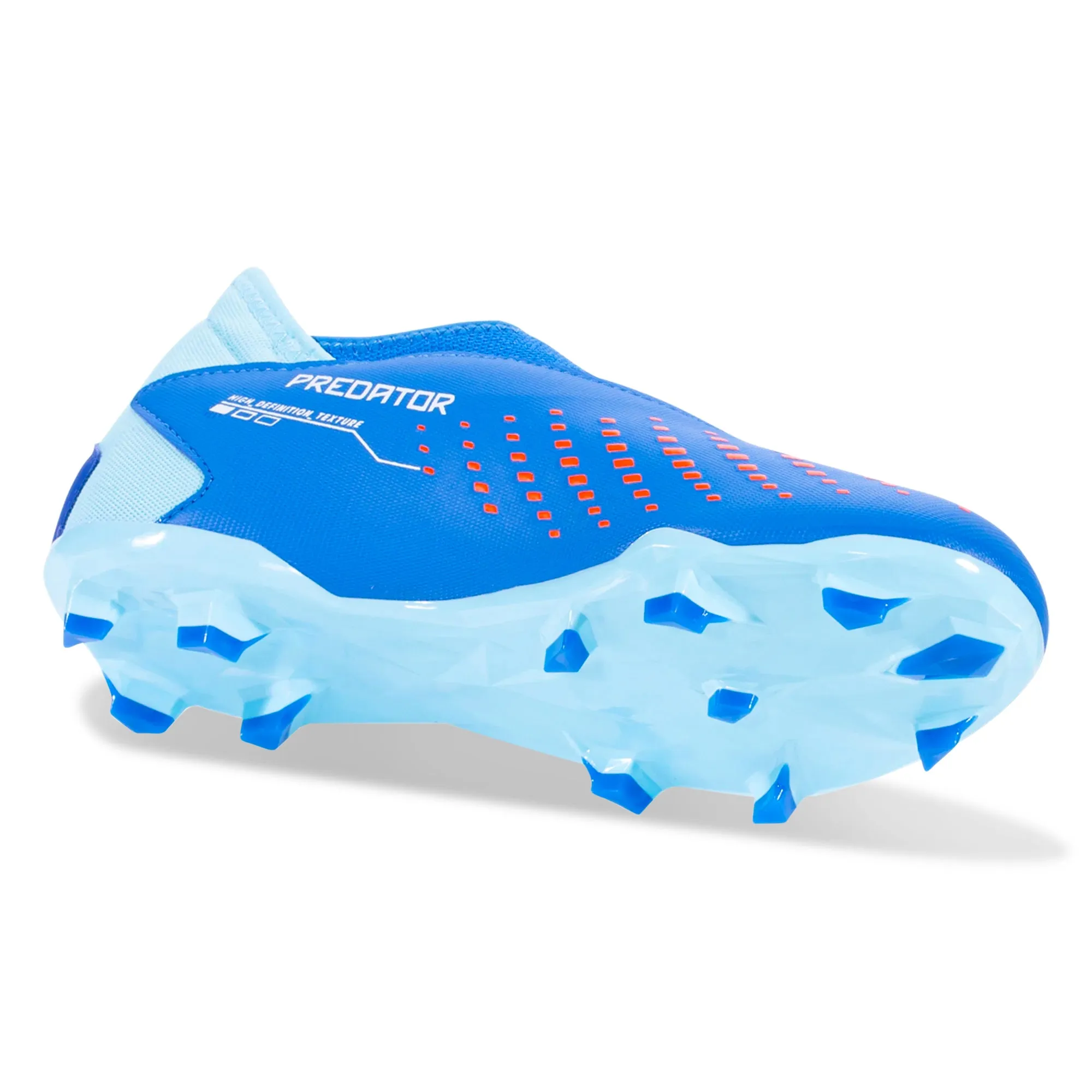 adidas Jr. Predator Accuracy.3 LL Firm Ground Soccer Cleats (Bright Royal/Cloud White)