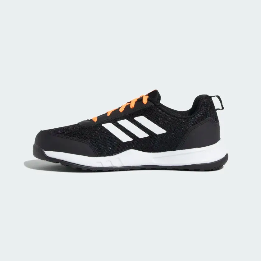 Adidas Lit-up 1.0 K Kids Shoes (7-13 Year)-Core Black / Cloud White / Screaming Orange