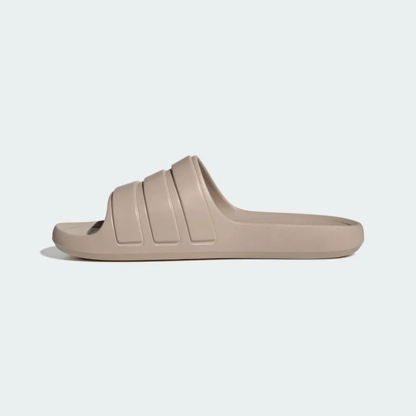 ADIDAS MEN'S ADILETTE CLAY BROWN SLIDES