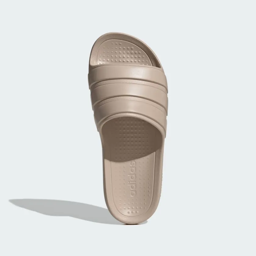 ADIDAS MEN'S ADILETTE CLAY BROWN SLIDES