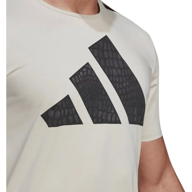 Adidas Mens Beige T-Shirt