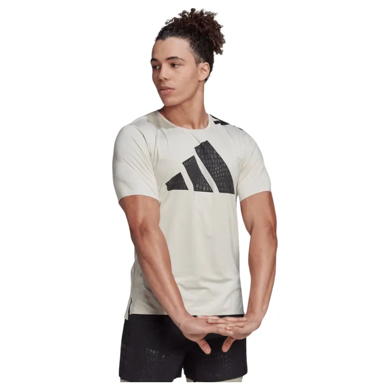 Adidas Mens Beige T-Shirt