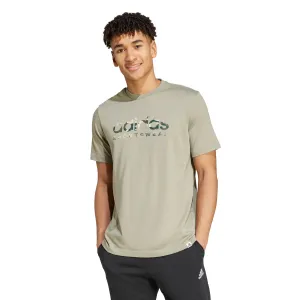 adidas Men's Camo Linear Graphic T-Shirt